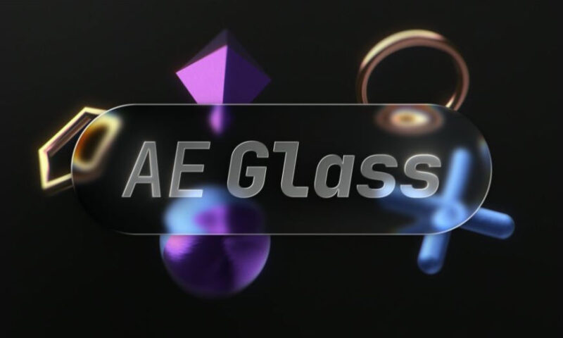 Aescripts AE Glass v1.2.0 Free Download