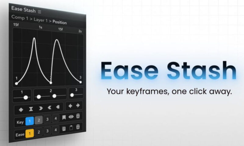Aescripts Ease Stash v1.1.0 Free Download