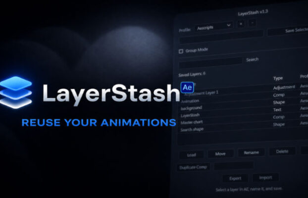 Aescripts LayerStash V2 Free Download