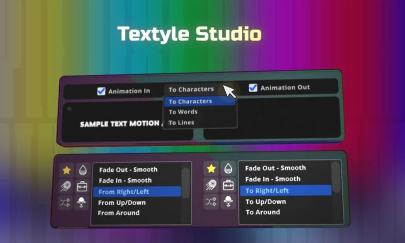Aescripts Textyle Studio v1.4.13 Win/Mac