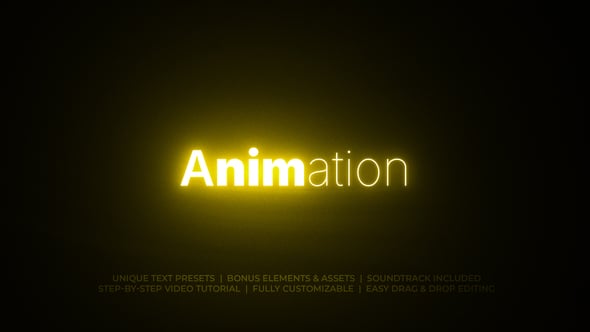 Videohive Text Animation After Effects Template