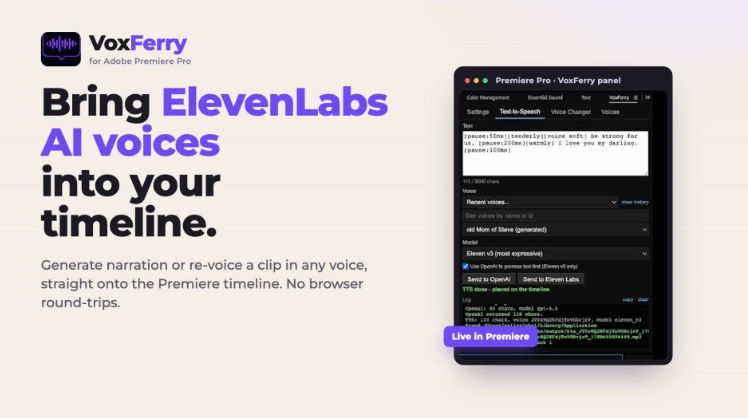 Aescripts VoxFerry v0.7.1 Free Download