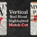 Videohive Vertical Reel Blood Match Cut